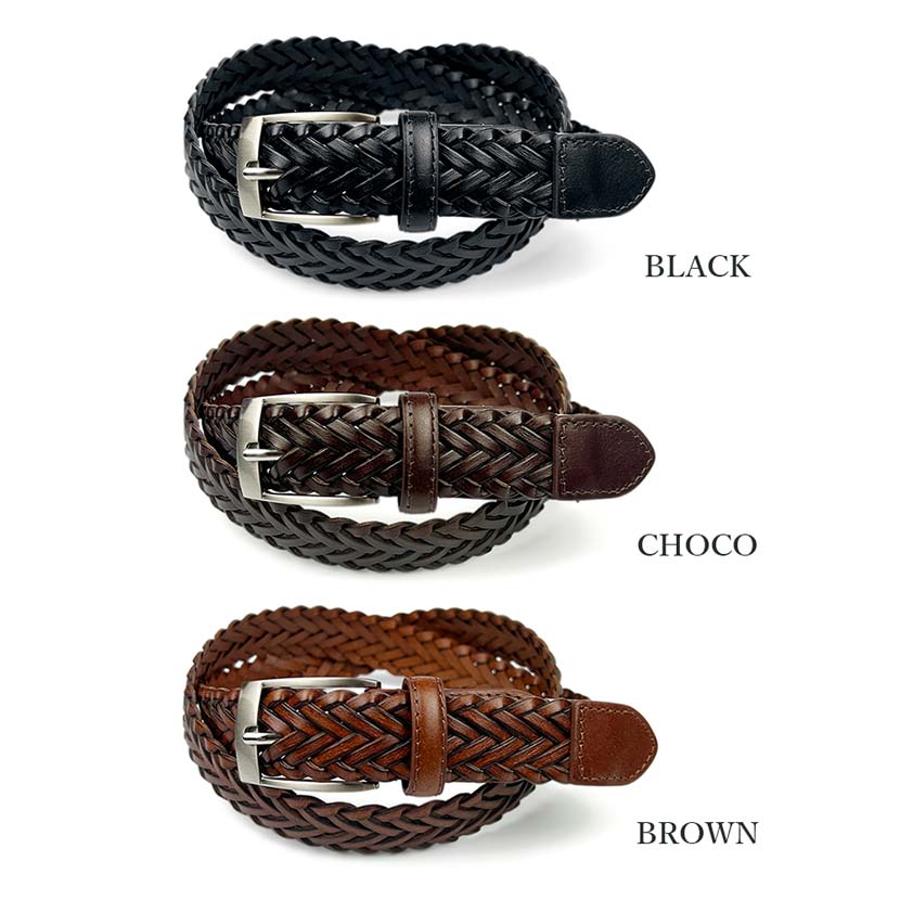 BEVERLY HILLS POLO CLUB ビバリーヒルズポロクラブ レザー メッシュ ベルト 穴なし【全3色】