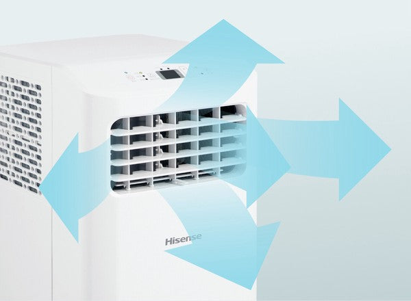 Hisense ハイセンス ポータブルスポットクーラー ホワイト