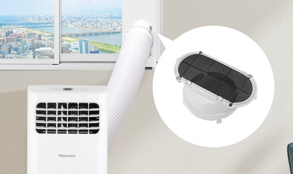 Hisense ハイセンス ポータブルスポットクーラー ホワイト