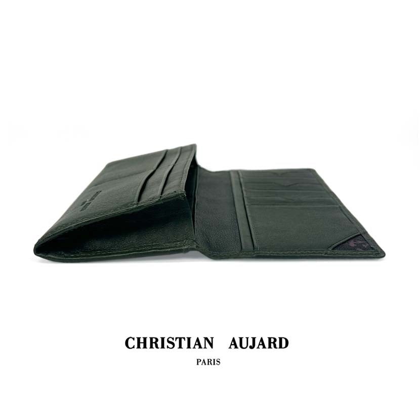 【店長一押し！】christian aujard クリスチャン オジャール 本革 札入れ 長財布 ロングウォレット【全3色】 【長財布 スリム・ファスナー 2タイプ】