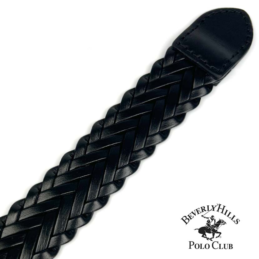 BEVERLY HILLS POLO CLUB ビバリーヒルズポロクラブ レザー メッシュ ベルト 穴なし【全3色】