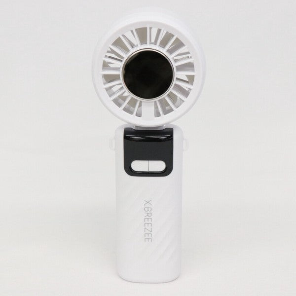 【夏セール 7．2%OFF！】【夏だけ限定家電】冷却プレート付き 100ステップ ハンディーファン(Aタイプ) HDL-2123