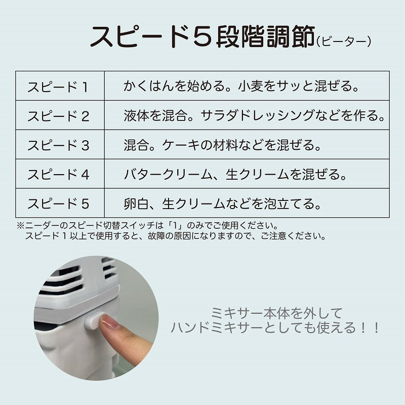 ROOMMATE パーフェクト2STYLEミキサー RM-222H